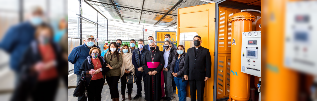 Wiese Foundation Makes Major Donation for Oxygen Plant Implementation