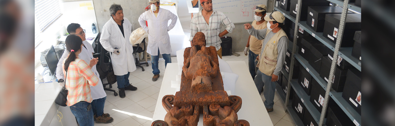 La conservación del Ídolo de Madera